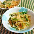 SP♪'s cooksnap of when they made 大根と水菜のサラダ～青じそ風味♪.