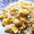 ☆こまっと☆'s cooksnap of when they made 焦がしねぎと卵のシンプルチャーハン.