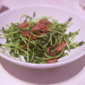ママんま's cooksnap of when they made 豆苗とウィンナーの塩、胡椒炒め.