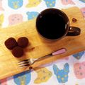 よでちん's cooksnap of when they made 牛乳で簡単！紅茶が香るとろ〜りトリュフ♡.