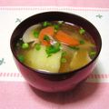 komomoもも's cooksnap of when they made カレーの具材で✿豚汁✿.