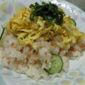 みどれんじゃぁ's cooksnap of when they made ♪鮭とたまごの春色ちらし♪.