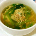 belle37's cooksnap of when they made 簡単　小松菜の中華スープ.