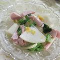 miyuki12's cooksnap of when they made かぶとおさかなのソーセージのレモンサラダ.