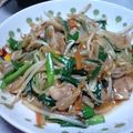 ★るでぃー★'s cooksnap of when they made 豚バラもやにら炒め.