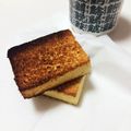 mikkosann's cooksnap of when they made フレンチトースト風？カステラ焼いただけ☺.
