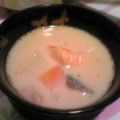 Ｇatya's cooksnap of when they made 鮭と芋とキノコまで？！豆乳味噌汁.