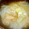 picoyannn's cooksnap of when they made 超簡単！白菜とツナのスープ.