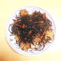 ピンクフレンチ's cooksnap of when they made 金ごま香る　厚揚げとひじきの煮物.