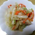 書セラピスト流香's cooksnap of when they made 白菜人参さっぱりサラダ☆.