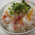 kachimachi's cooksnap of when they made 大根とベーコンの炊き込みごはん.
