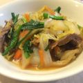 クックJUW8SS☆'s cooksnap of when they made 白菜と牛肉の炒め煮.