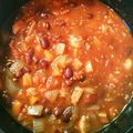tetsukos's cooksnap of when they made 炊飯器で懐かしの給食の味♪ポークビーンズ.