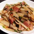 エクセレントK403's cooksnap of when they made 大根のベーコン炒め.