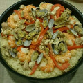 yu55's cooksnap of when they made お家で簡単パエリア♪.