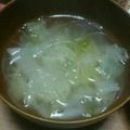 anf's cooksnap of when they made つるっといける♡白菜と春雨のスープ♡.