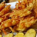 くろにゃん☆'s cooksnap of when they made サクサク❤にんじんと玉ねぎのかき揚げ.