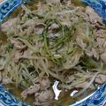 meo35's cooksnap of when they made 豚肉と豆苗ともやしのオイスター炒め.