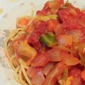 あいりーー's cooksnap of when they made 基本のパスタ☆お野菜のラグーソース.