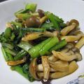 ちばたま's cooksnap of when they made ハイスピード♪　小松菜＆しめじ炒め.