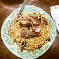 ななっくま。's cooksnap of when they made 本格ぺペロンチーノ.