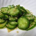 ちばたま's cooksnap of when they made ○きゅうりのゴマあえ○.