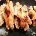 ぴぴり's cooksnap of when they made やわらか、ピリ辛♪鶏の手羽中焼き.