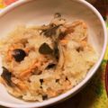 ykpii's cooksnap of when they made 鮭ときのこの炊き込みごはん.