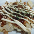 グフィ's cooksnap of when they made 不思議食感！うどんでお好み焼き風.