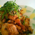 醤油☆世界一's cooksnap of when they made 里芋の梅おかか和え.