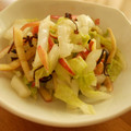 まゆみ母ちゃん's cooksnap of when they made ❁りんごと白菜の塩昆布和え❁.