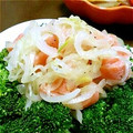 まめﾁｬﾝぬ's cooksnap of when they made 簡単♪厚切りサーモンと新玉ねぎのマリネ.
