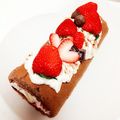 クック7BBGB7☆'s cooksnap of when they made バレンタイン♡ロールケーキ♡.