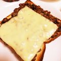 micchaaaan's cooksnap of when they made 簡単美味しい納豆トースト♪.