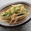 doiko's cooksnap of when they made もやしときゅうりかつお節和え.