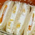 しーざあ's cooksnap of when they made 簡単！べちゃっとならないフルーツサンド♬.