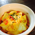 にゃろめ♡'s cooksnap of when they made お弁当に♡ゆで卵とカニかまのチーズ焼き.