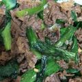 ひじきだいふく's cooksnap of when they made 牛肉とニラのスタミナ炒め.
