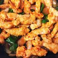 くまこ1119's cooksnap of when they made 超簡単！味付け2つで絶品唐揚げ風とりチリ.