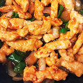 くまこ1119's cooksnap of when they made 超簡単！味付け2つで絶品唐揚げ風とりチリ.
