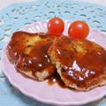 赤い電話's cooksnap of when they made ソースが絶品☆簡単豆腐入りミニハンバーグ.
