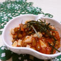 赤い電話's cooksnap of when they made 長芋と納豆のキムチ和え.