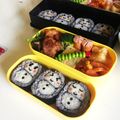 えんみぃmama's cooksnap of when they made 雪だるまちゃん巻き寿司キャラ弁に♪.