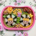 Matthaus's cooksnap of when they made 節分キャラ弁☆鬼っこツインズ♪.