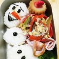 地図。's cooksnap of when they made ☆キャラ弁☆〜オラフ〜.