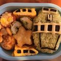 はちみつあんぱん's cooksnap of when they made キャラ弁◆トッキュウジャー(4号).