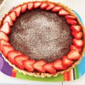 クックQ1CCQU☆'s cooksnap of when they made チョコムースタルト・。・。☆バレンタイン.