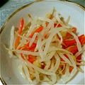 まぐゆ's cooksnap of when they made 混ぜるだけ！もやしナムル.