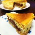 micakino's cooksnap of when they made バレンタインマーブルチーズ簡単オシャレ☆.