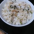 さつき！'s cooksnap of when they made お子様の成長に♪小松菜とじゃこのまぜご飯.